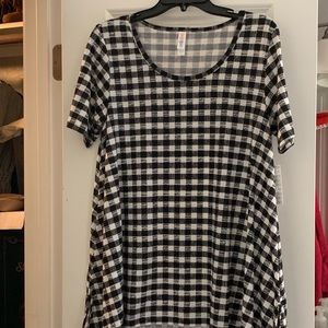 Lularoe Irma- Buffalo Check NWT